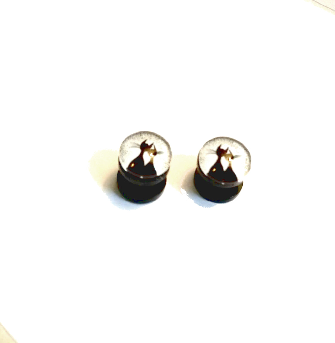 FELINE FINE Black Titanium Cheater Plugs