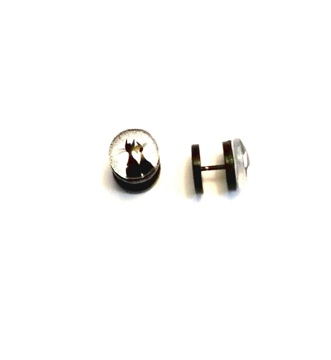 FELINE FINE Black Titanium Cheater Plugs