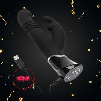 Fifty Shades of Grey Greedy Girl Rechargeable Thrusting G-SPOT Rabbit Vibrator