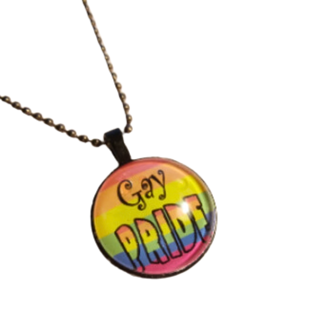 Gay PRIDE Rainbow LBGTQ Necklace