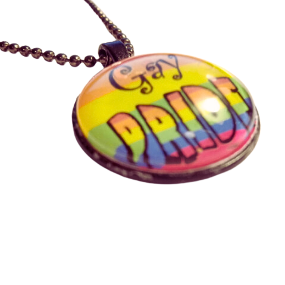 Gay PRIDE Rainbow LBGTQ Necklace