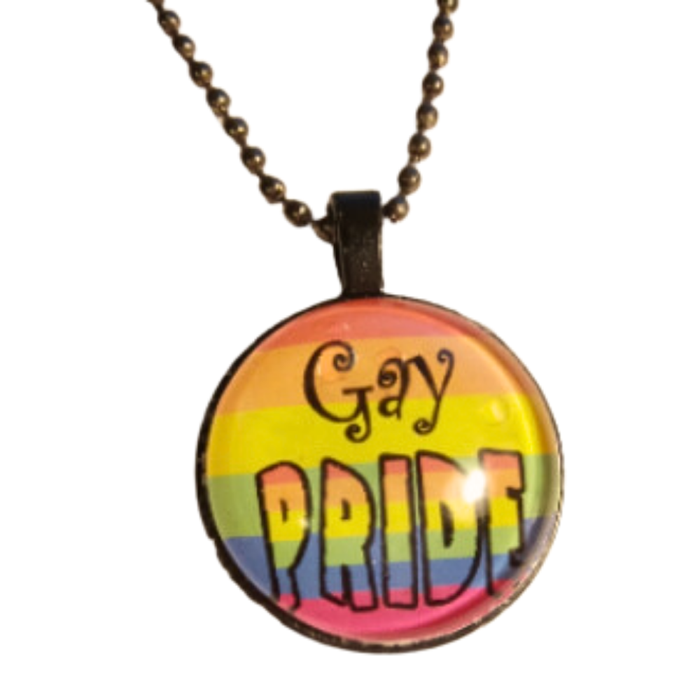 Gay PRIDE Rainbow LBGTQ Necklace