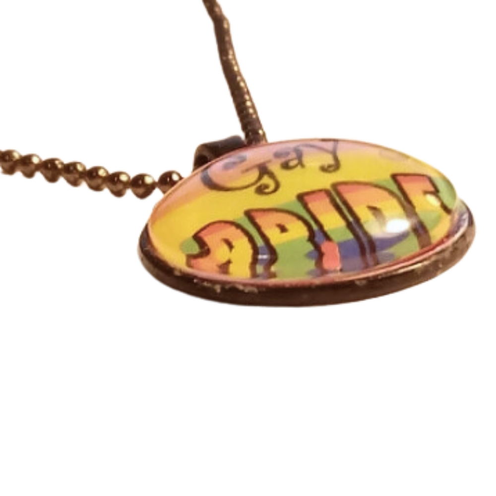 Gay PRIDE Rainbow LBGTQ Necklace