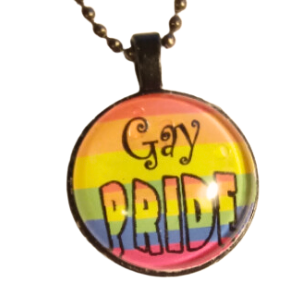 Gay PRIDE Rainbow LBGTQ Necklace