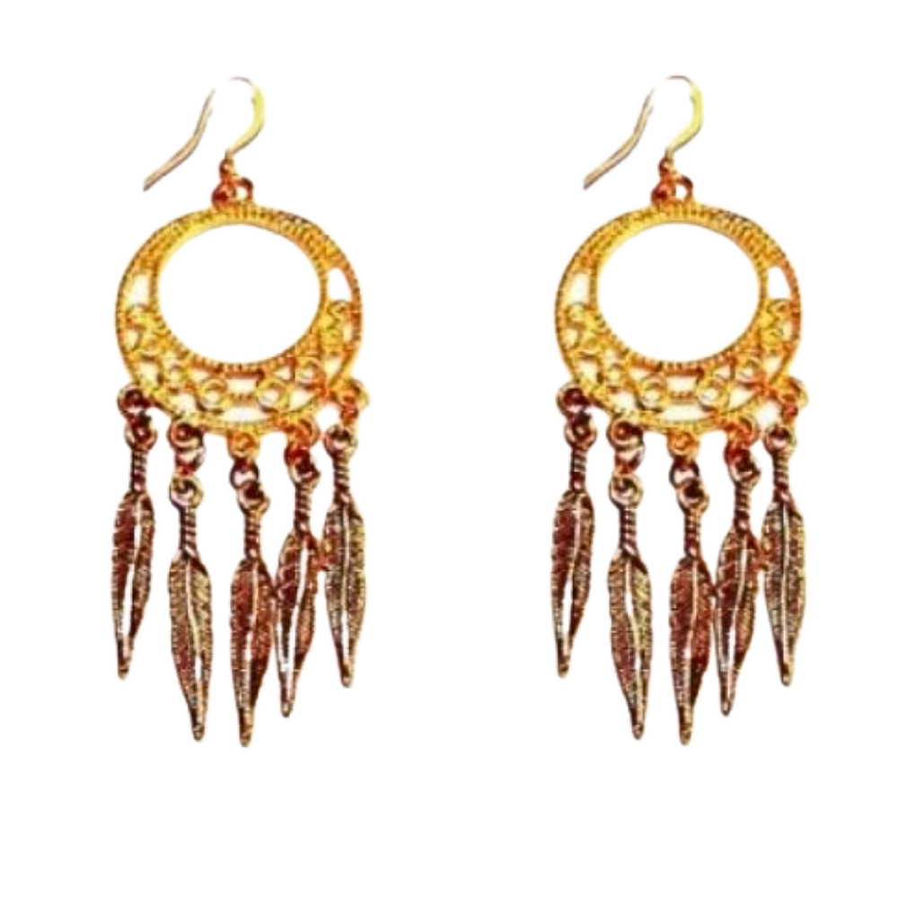 Native American Dreamcatcher Earrings