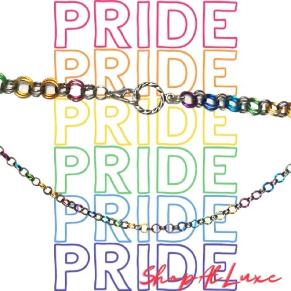 Pride Wear Rainbow Choker