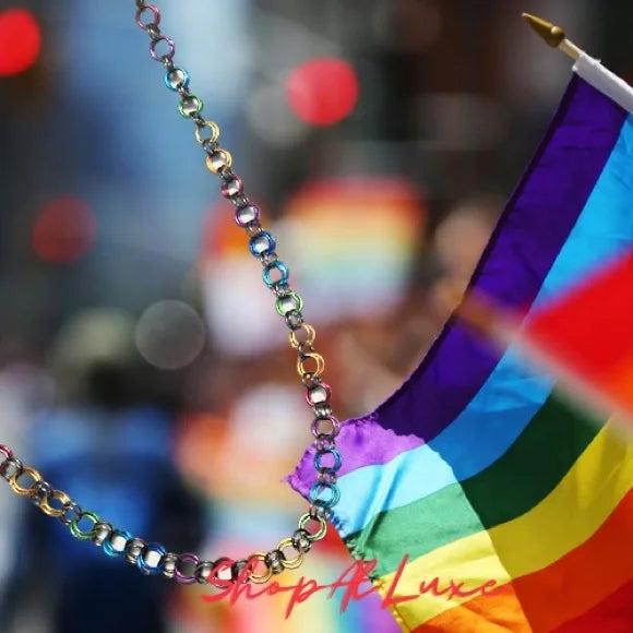 Pride Wear Rainbow Choker