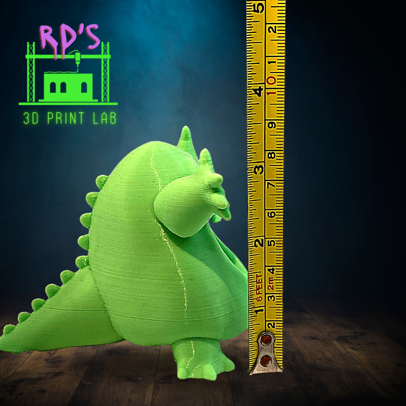 HAPPY DINO 3D PRINTED FIGURE