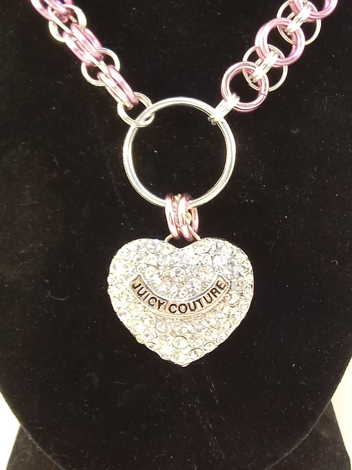 Juicy Couture Heart Captive Discreet Sub Necklace