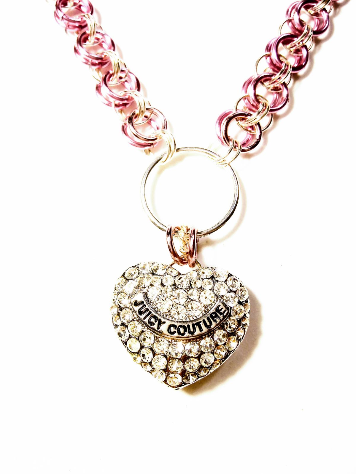 Juicy Couture Heart Captive Discreet Sub Necklace