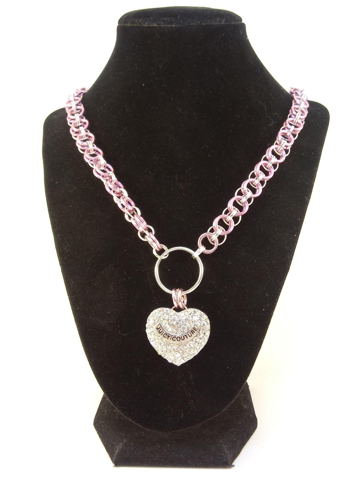 Juicy Couture Heart Captive Discreet Sub Necklace