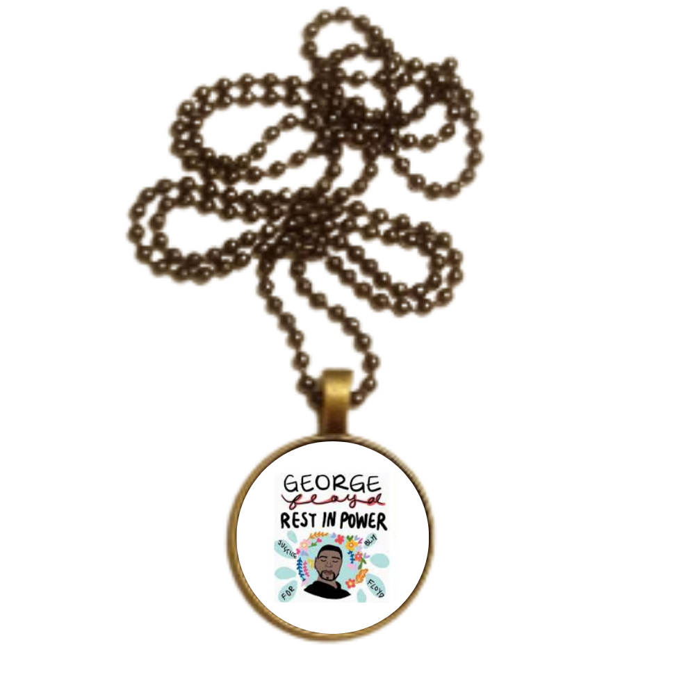 GEORGE FLOYD - REST IN POWER - Peaceful Protest Necklace