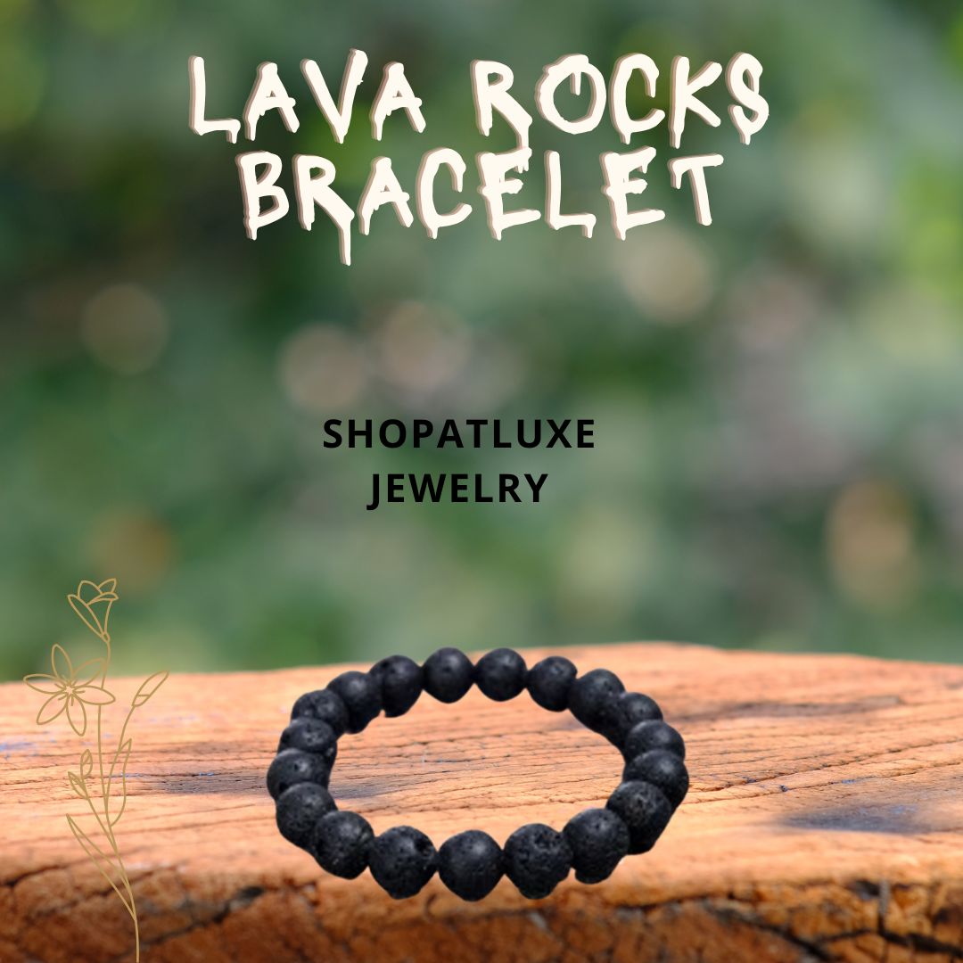 Lava Rocks Bracelet