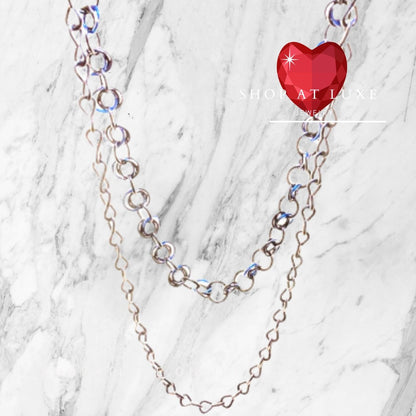 Leather Pride Day Collar And Partner Belt Chain With Key
