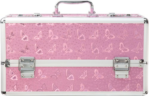 Lockable Vibrator Case Pink Large