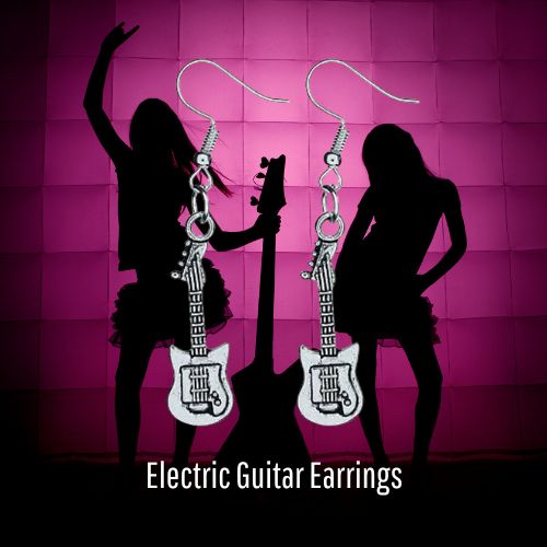 Electric Guitar Earrings