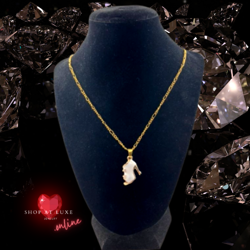 Luxe Stilleto Ankle Boot Necklace