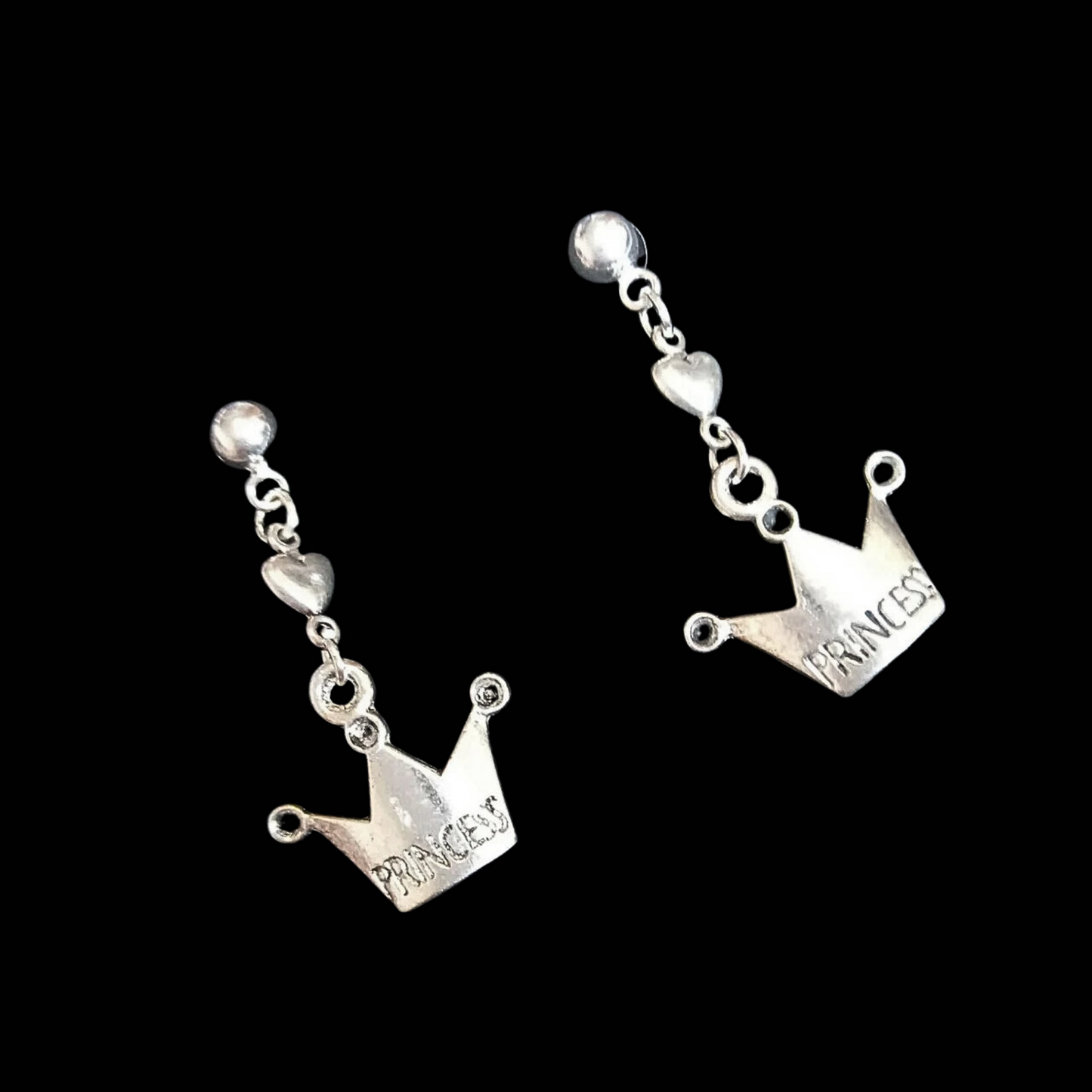 Princess Crown Earrings