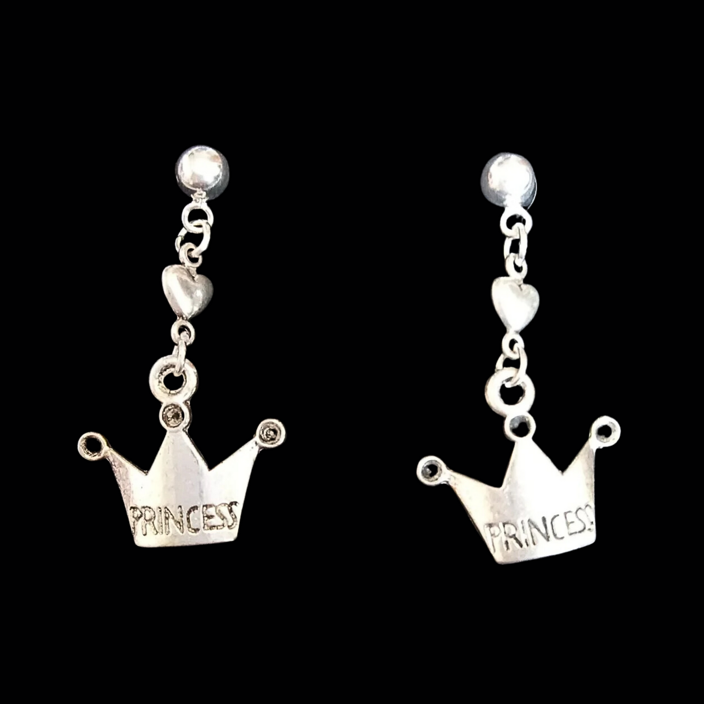 Princess Crown Earrings