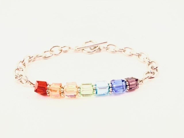 Rainbow LBGTQ Pride Luxe Bracelet