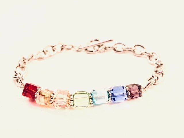 Rainbow LBGTQ Pride Luxe Bracelet