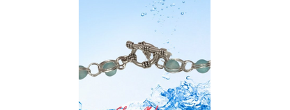 Resort Wear Beaded Chainmaille Choker Necklace
