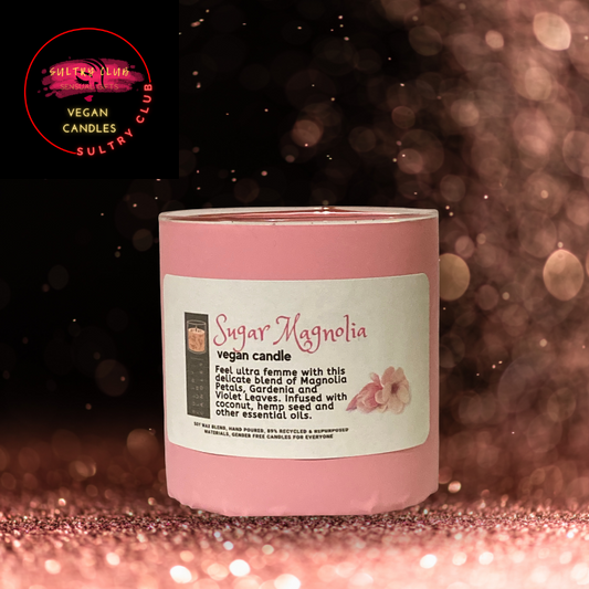 SUGAR MAGNOLIA Vegan Candle