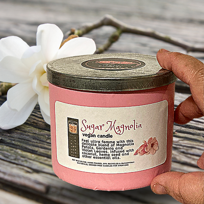 SUGAR MAGNOLIA Vegan Candle