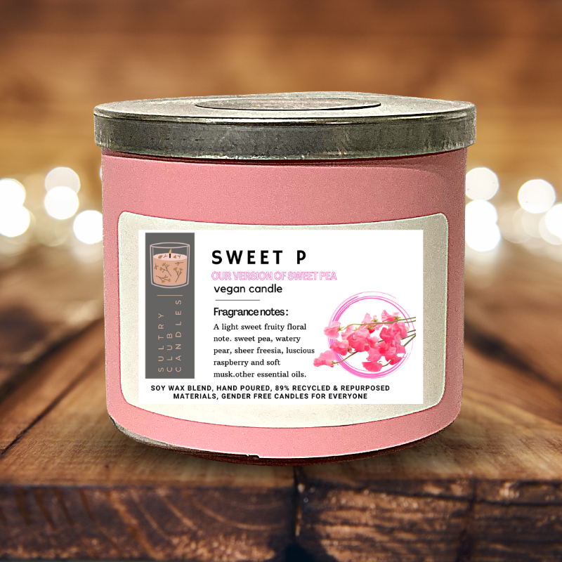 SWEET PEA Vegan Candle