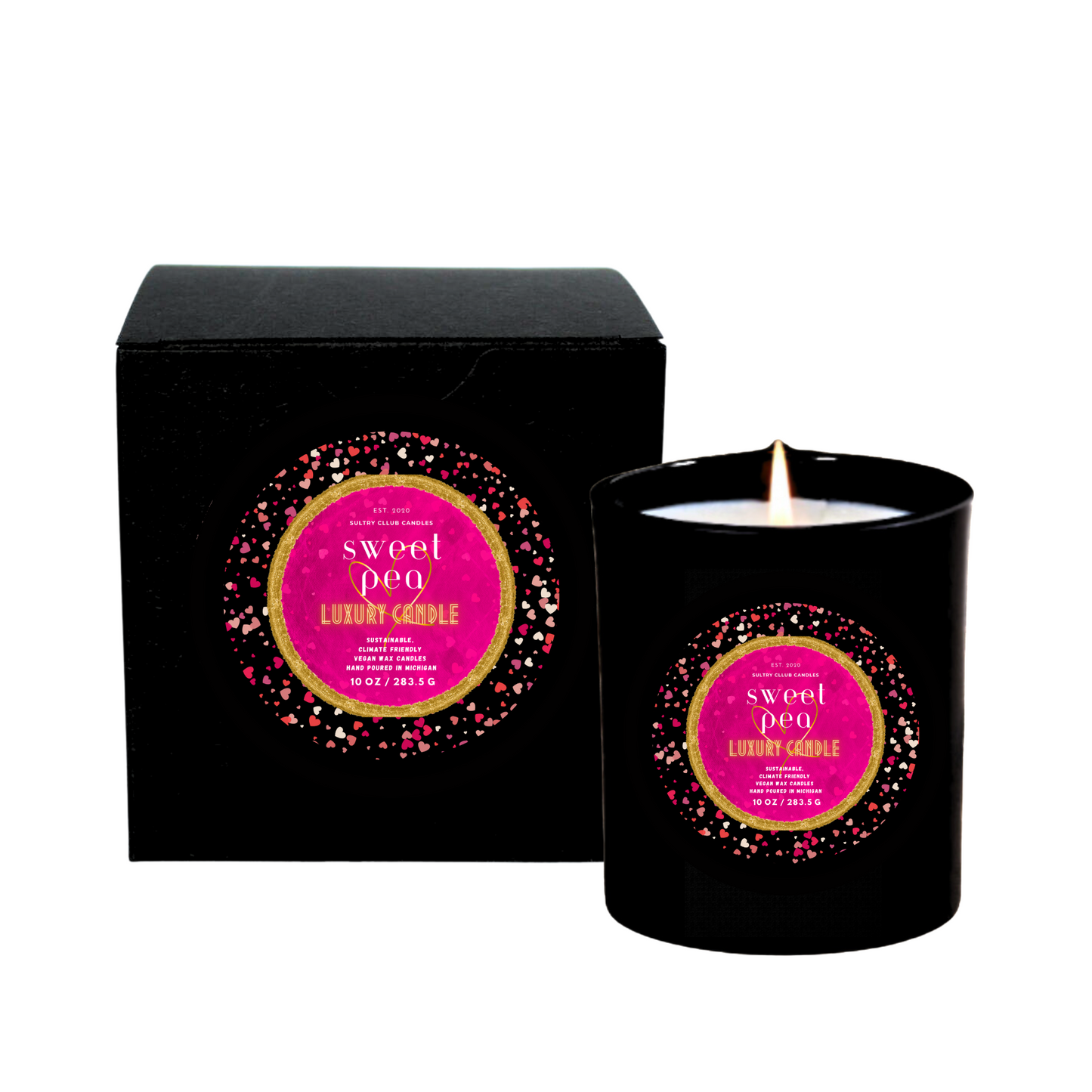 SWEET PEA Vegan Candle