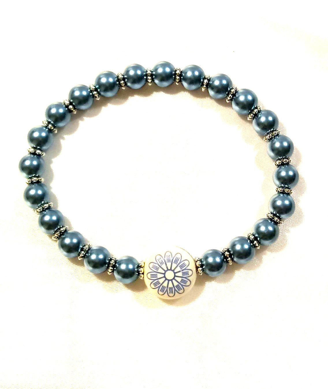 Solstice Sun Baby Blue Pearl Bracelet