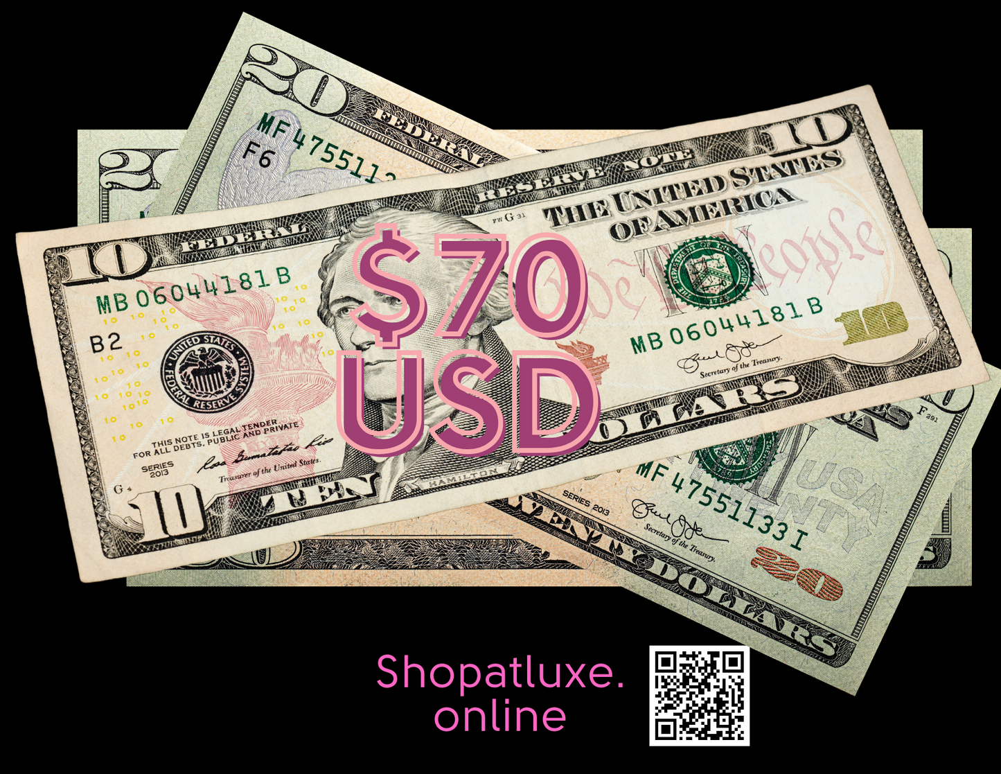 PINK PARTY GIFT CARD - Shopatluxe.Online