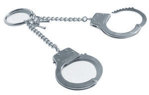 Sex & Mischief Ring Metal Handcuffs