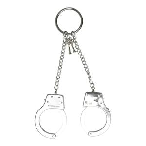 Sex & Mischief Ring Metal Handcuffs