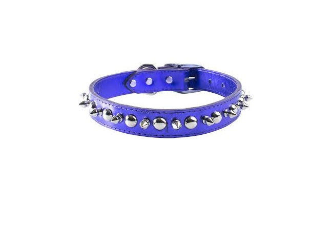 Signature Leather Studs & Spikes Choker