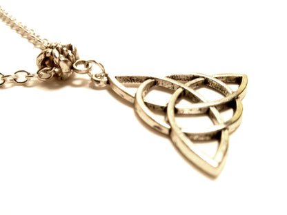 Triquetra Trinity Celtic Knot Necklace