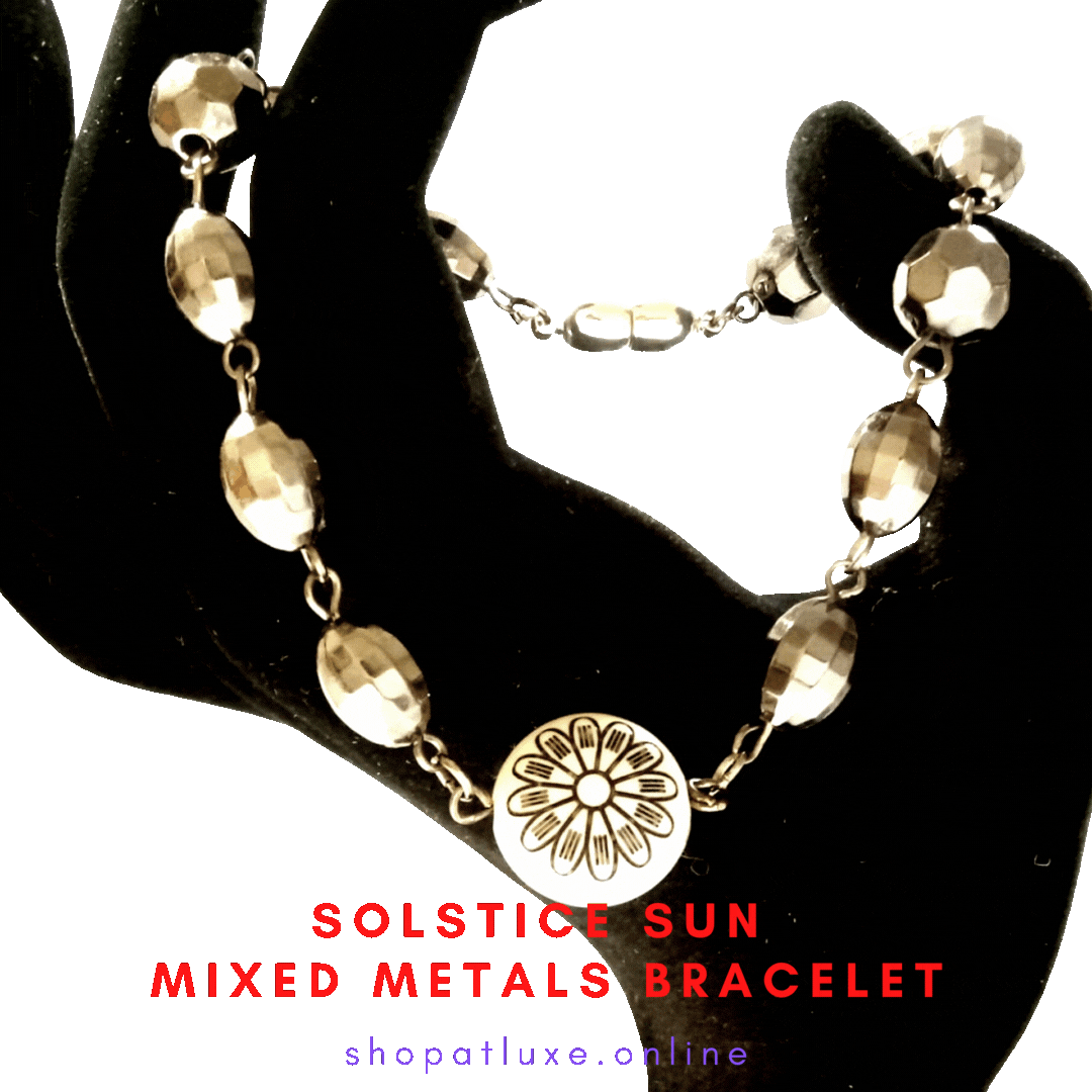 Solstice Sun Mixed Metals Bracelet