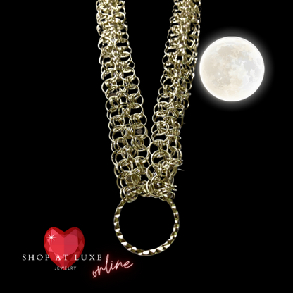 Goddess Sterling Silver Discreet Sub Choker