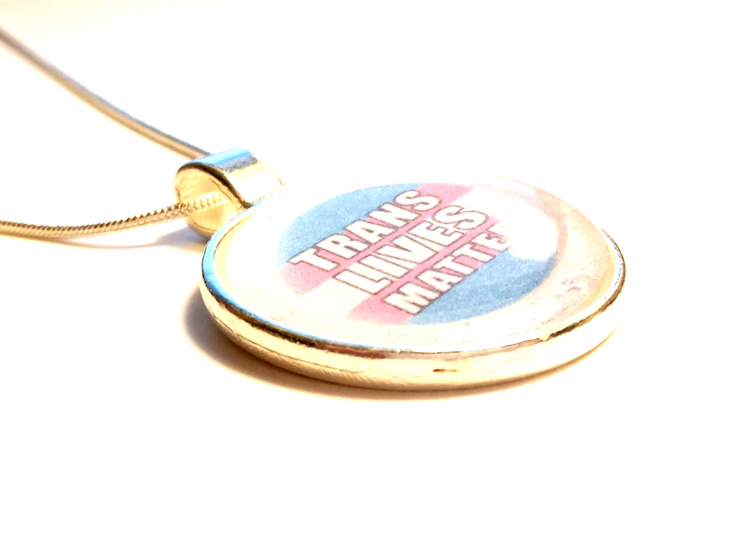 Trans Lives Matter Necklace