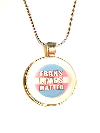 Trans Lives Matter Necklace