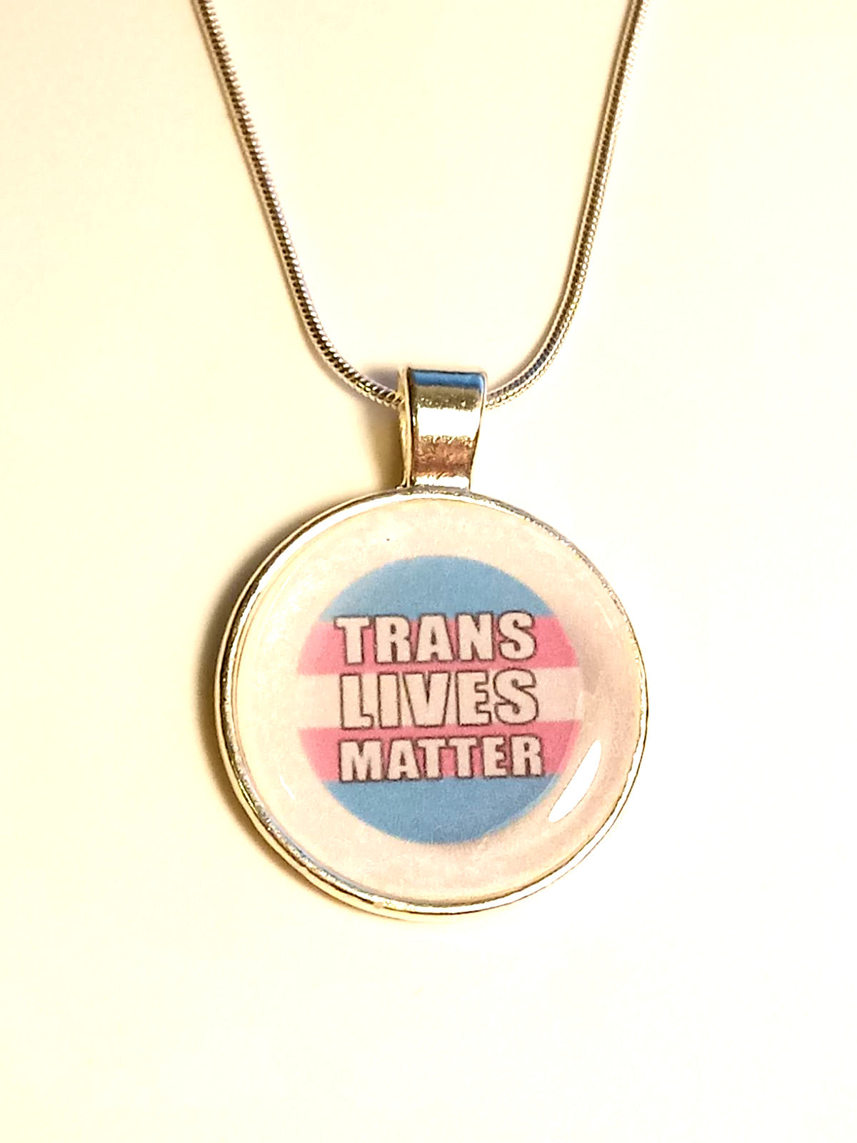 Trans Lives Matter Necklace