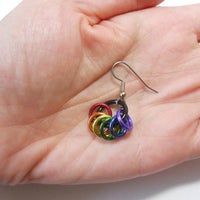 Trans Pride Rings Earrings