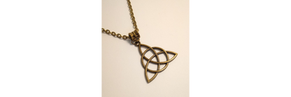 Triquetra Trinity Celtic Knot Necklace