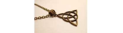 Triquetra Trinity Celtic Knot Necklace
