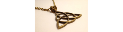Triquetra Trinity Celtic Knot Necklace