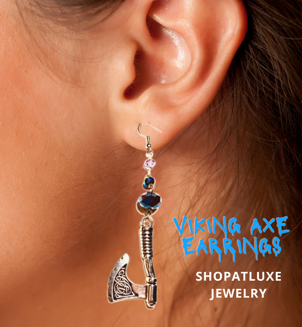 Global Tour Collection Viking Axe Earrings