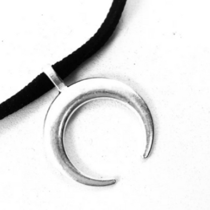 Viking Odin Horn Moon Soft Textile Bracelet