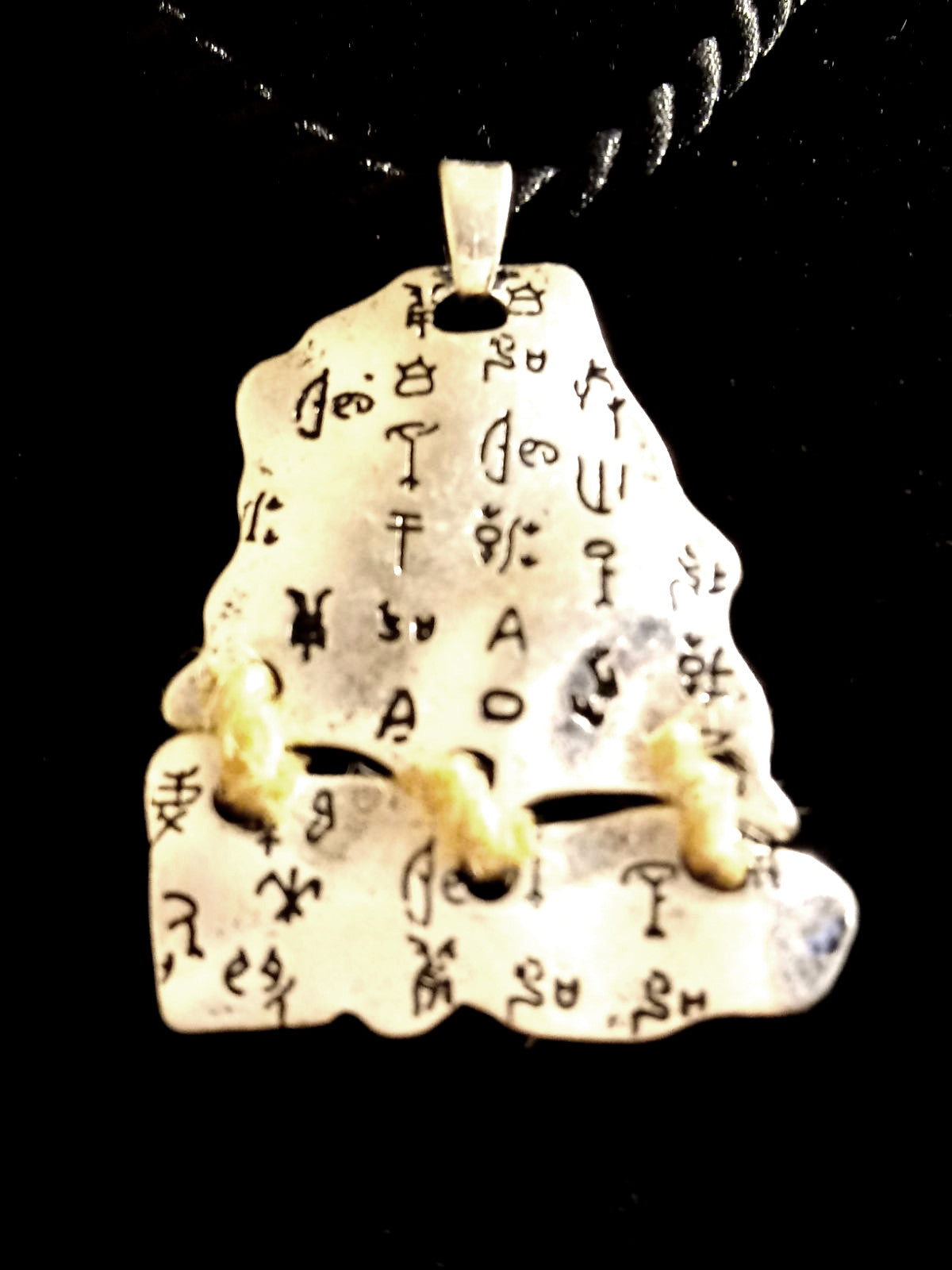 Viking Runes Amulet Norse Necklace