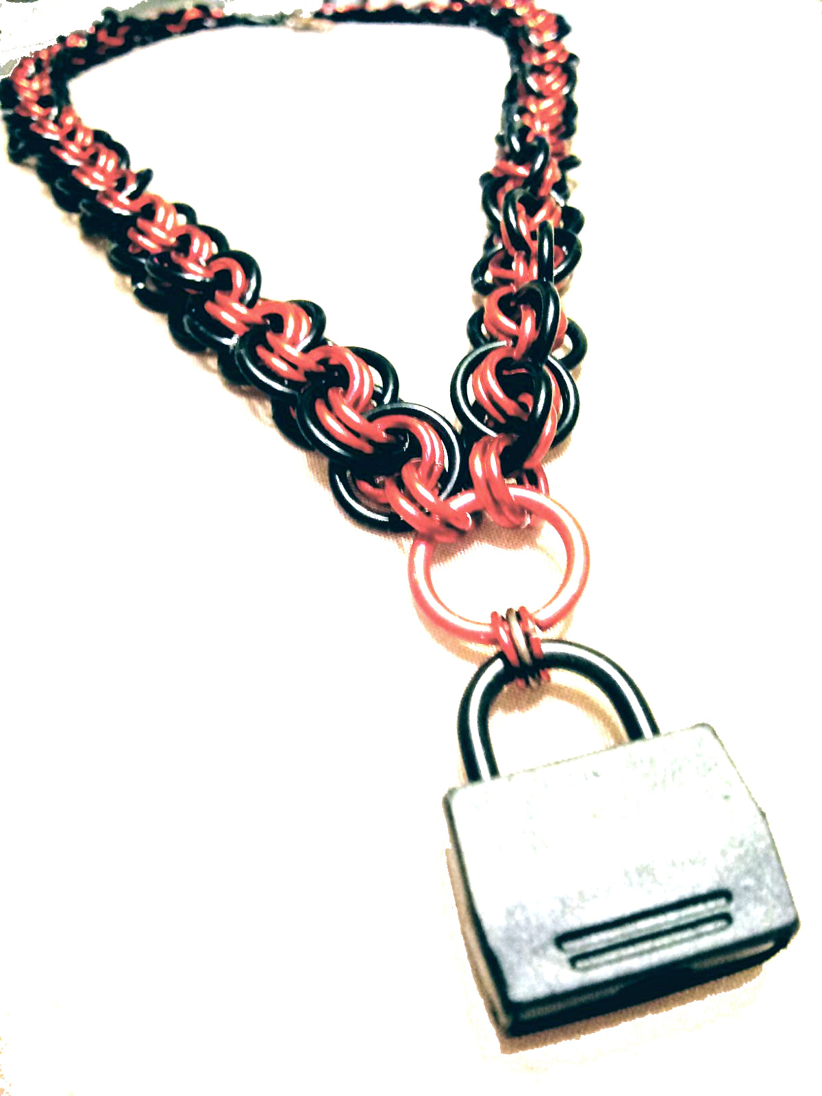 Viper Padlock Discreet Sub Collar Choker