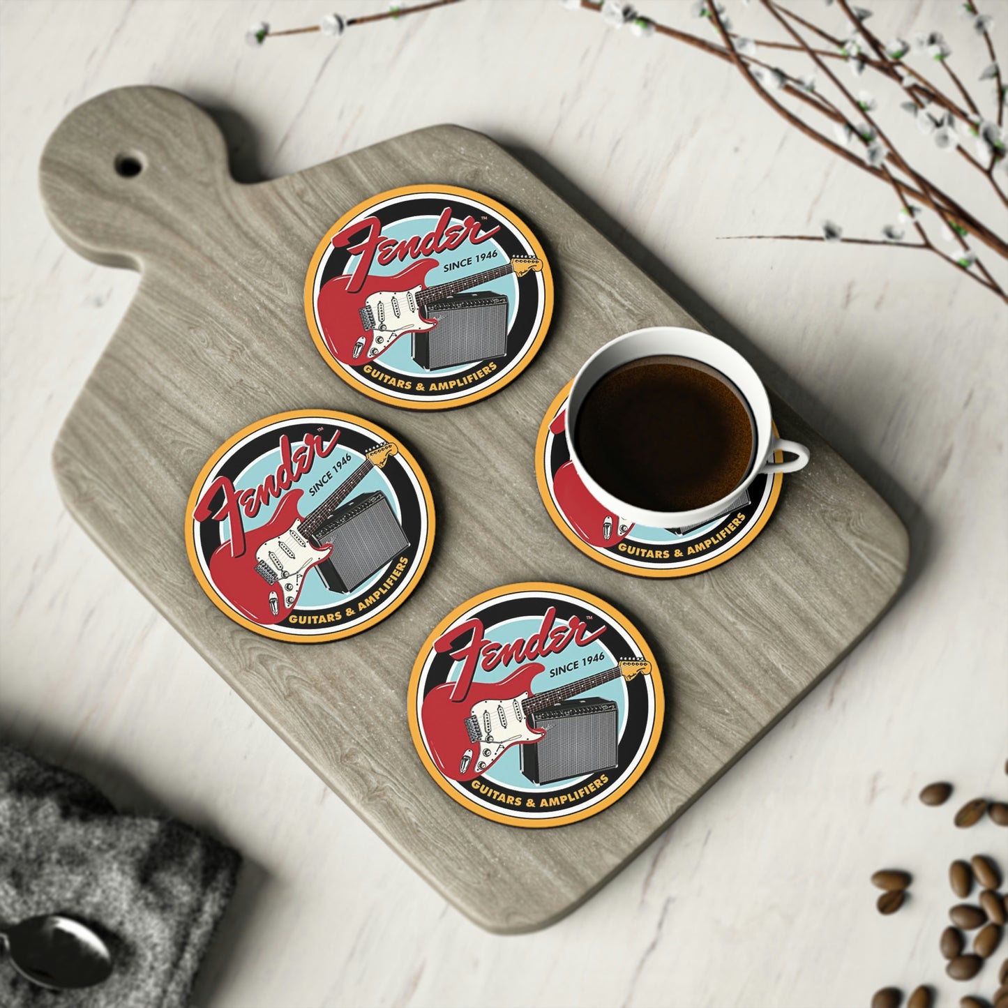 Fender Guitar Coasters